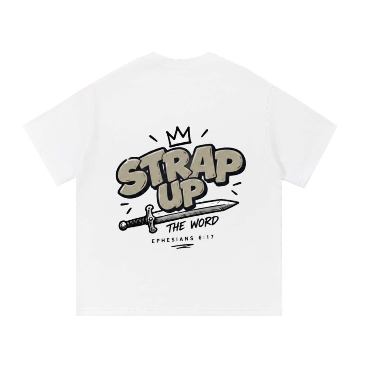 Strap Up The Word Tee